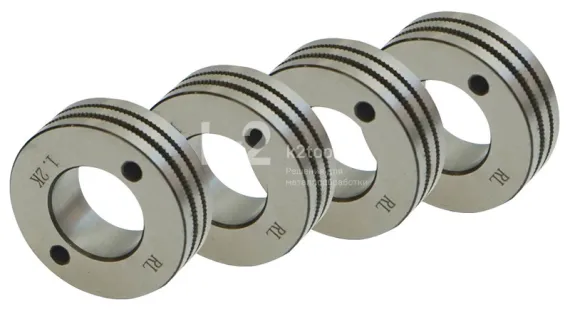 Ролики из порошковой проволоки 1,2/1,6 Fubag для DRIVE INMIG DW, 4 шт