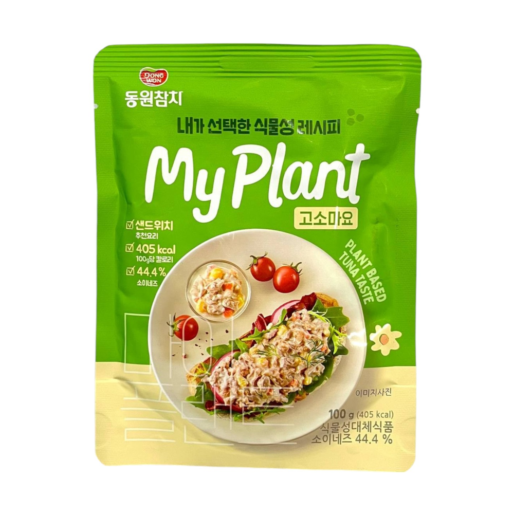 Растительный тунец в масле с майонезом My Plant, 100 г