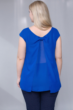 Блузка женская 3643ВП, василёк #284Вас093643ВП