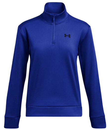 Женская теннисная куртка Under Armour Women's Armour Fleece QZ - blue