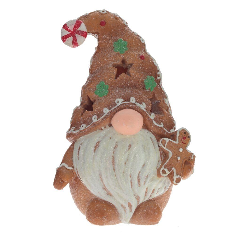 GAEM Фигурка декоративная с подсветкой "Гном", L10,5 W6,5 H16 см (LR44 2 шт)