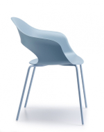 Кресло пластиковое Scab Design Lady B, голубой
