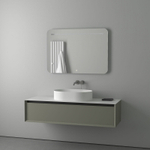 Зеркало Evoform со встроенным LED-светильником 8,5 W 100х70 см Сенсорный выключатель