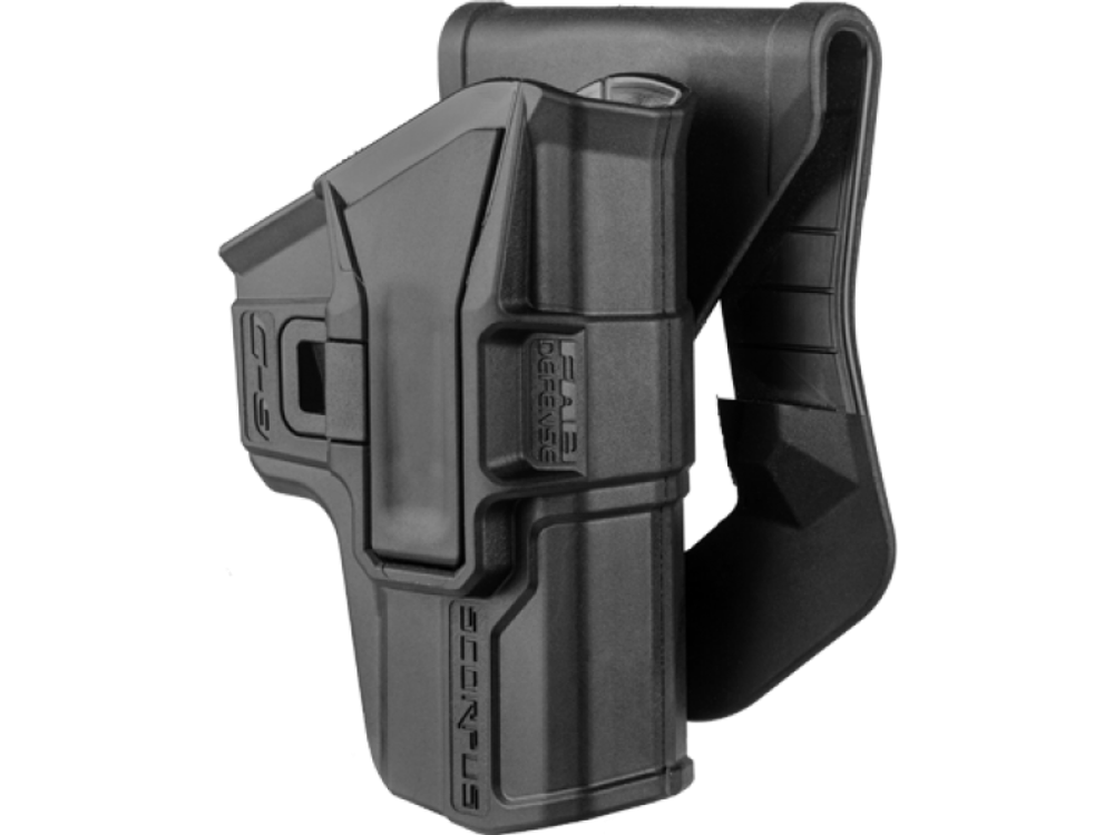 Кобура для Glock 9 мм (правша), черный, Fab Defense