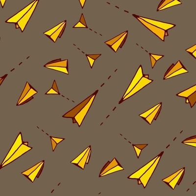 Бумажные самолеты gold