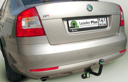 Фаркоп Лидер-Плюс для SKODA SUPERB 2 (универсал) 2009-2015, OCTAVIA 2 (лифтбек) 2008-2013 с электрикой (Smart) и сертифкатом в комплекте арт.(S106-A)