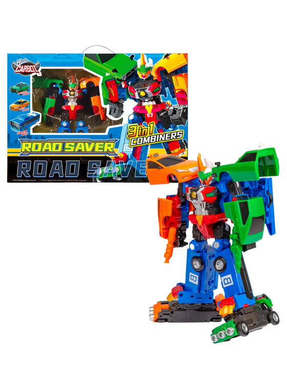 Робот-трансформер Road Saver 3 в 1 Hello Carbot 42891