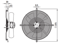 Вентилятор осевой S4D315-BC20-02