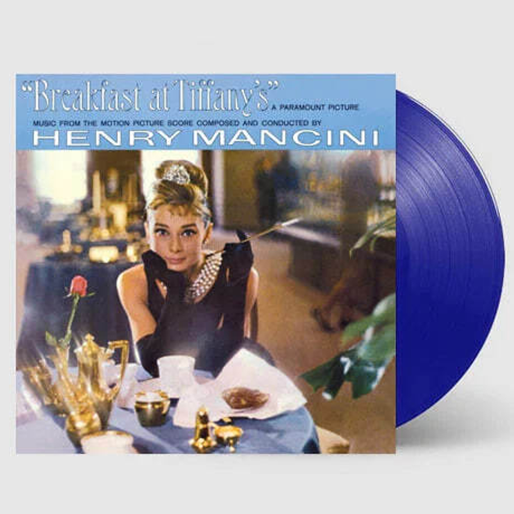 OST - Breakfast At Tiffany's (Music From The Motion Picture Score) - Blue LP, Music by Henry Mancini