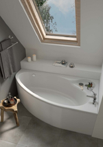 Ванна акриловая Santek Эдера 170х100 пристенная (1.WH50.1.663)