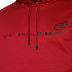 Мужская кофта теннисная Bullpadel Lipis Hoody Men - Red