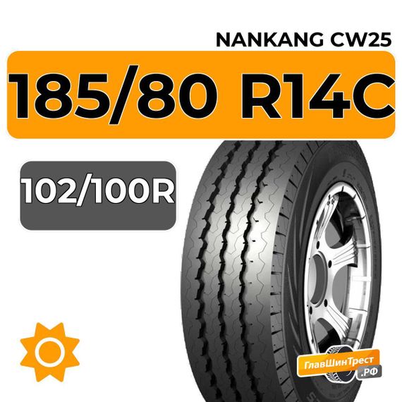 Nankang CW25 185/80 R14C 102/100R