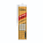 Герметик Sila PRO Max Sealant, High Temp (силиконовый, термостойкий, красный) 280 мл