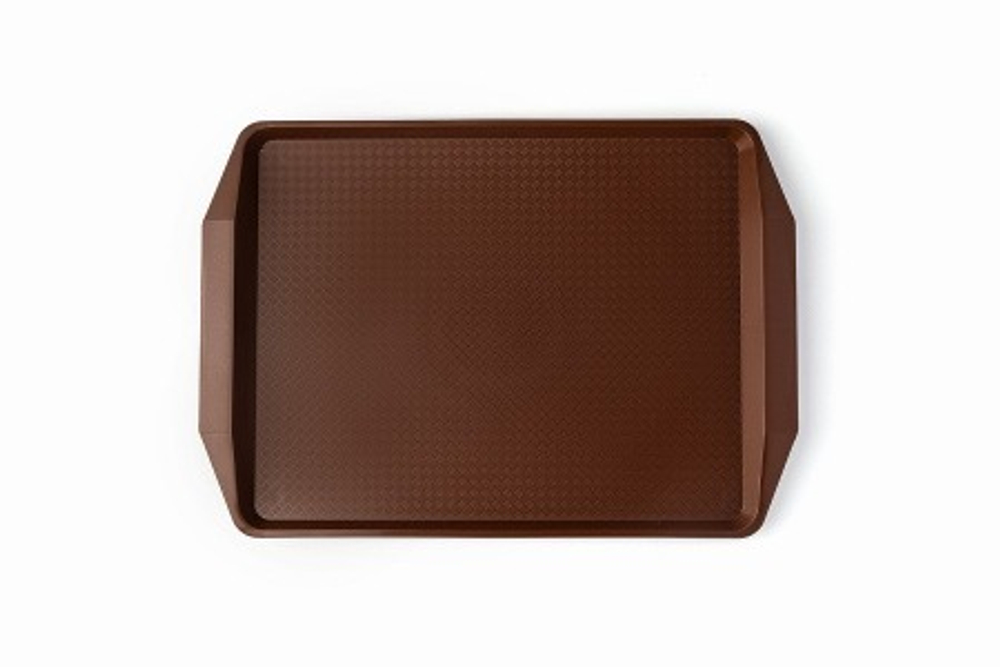 Поднос 42*30 см. темно-коричневый (167)(1732)