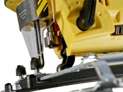 Электролобзик Hanskonner HJS0811LPE, 860 Вт желтый/черный