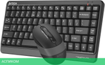 Набор периферии A4Tech Fstyler FGS1110Q черный/серый