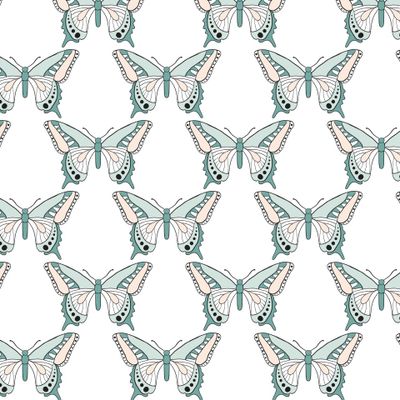 Бабочки с узорами