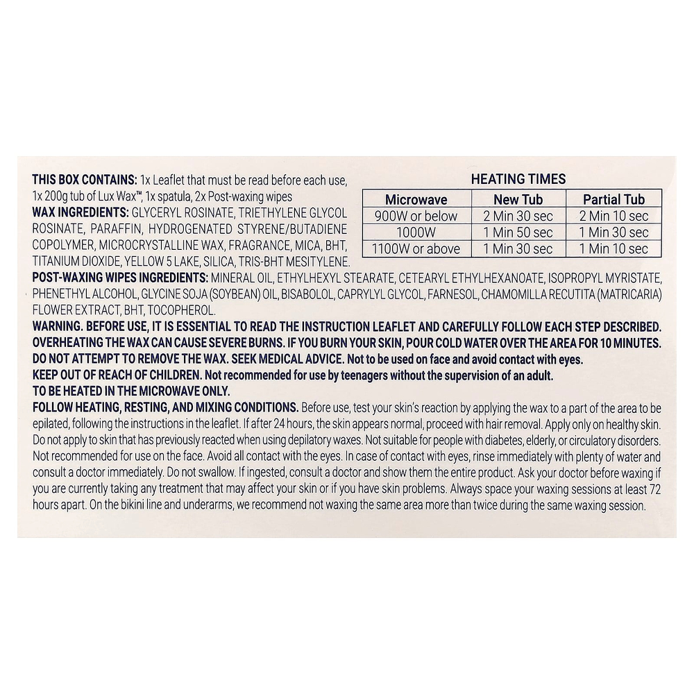 Nair, Lux Wax™, воск без полосок, 200 г (7,05 унции)