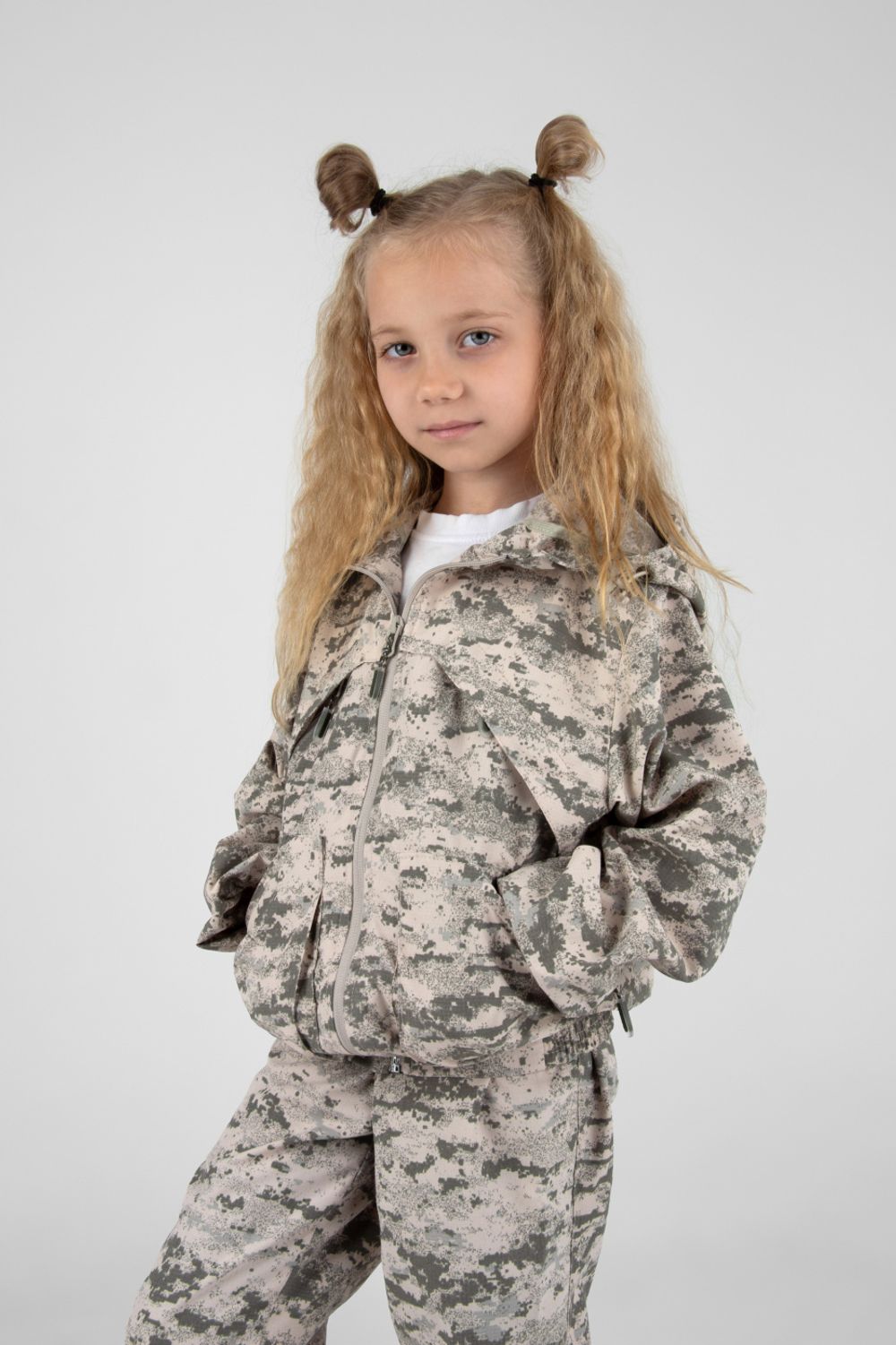 Костюм детский (рип-стоп, белая цифра) Орион