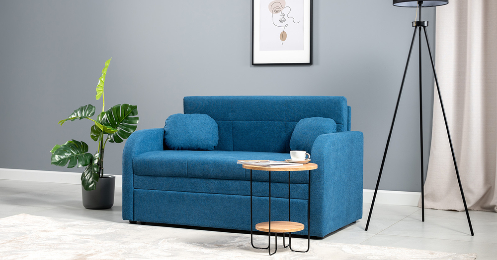 Тео Диван-кровать (120) (Danco 784 (синий))