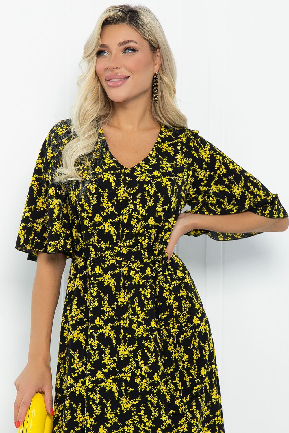 Платье Натали (черное) П12730-21М LT Collection