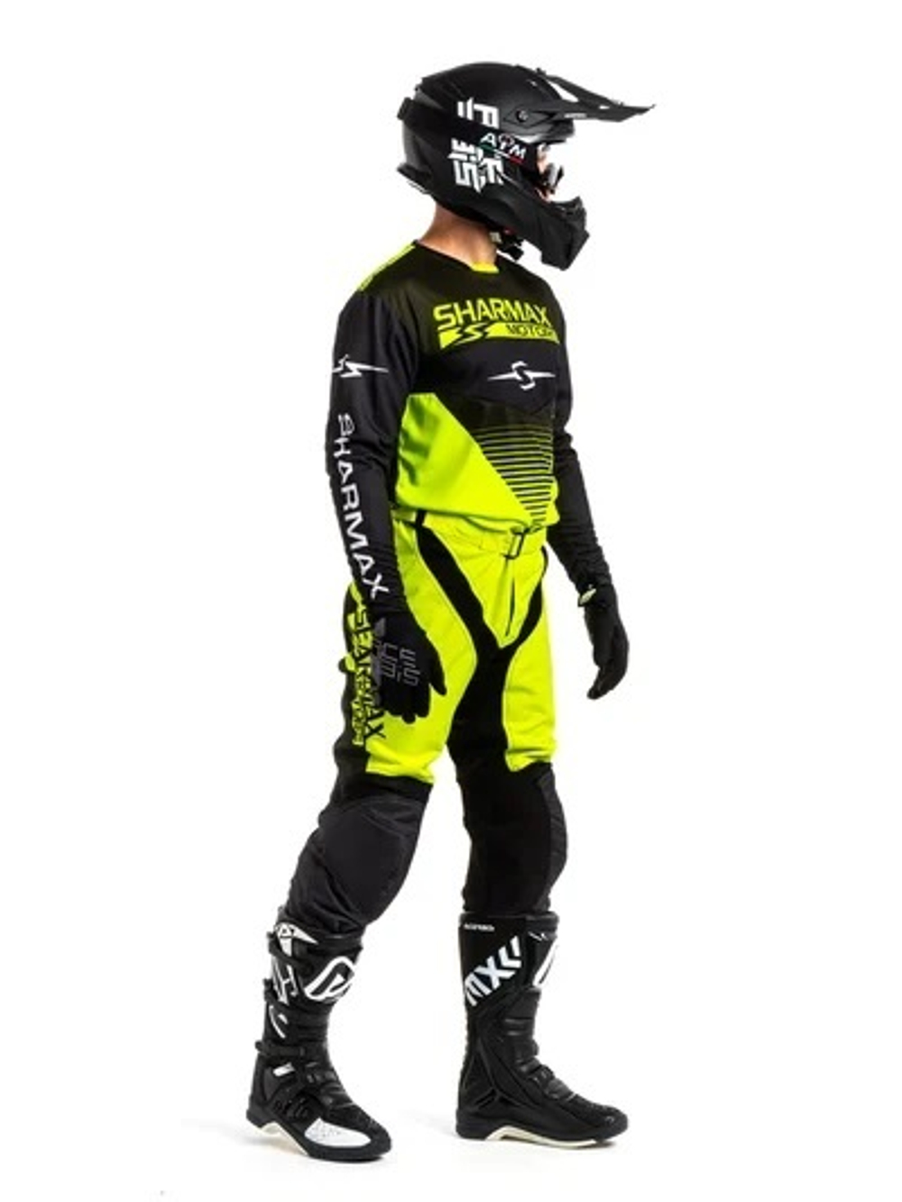 Мотоштаны Sharmax Neon