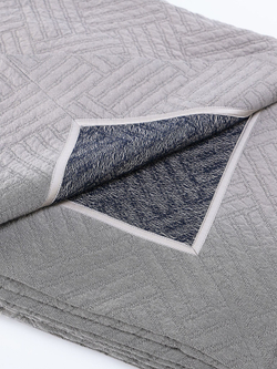 Покрывало 240x260 Claire Batiste Tilt бежево-коричневое