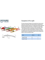 Балансир для зимней рыбалки Tasapaino X-PRO Light, 75мм, 8гр