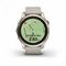 Garmin Epix Pro Gen 2 Sapphire 42 мм — золотистые умные часы с песочным ремешком
