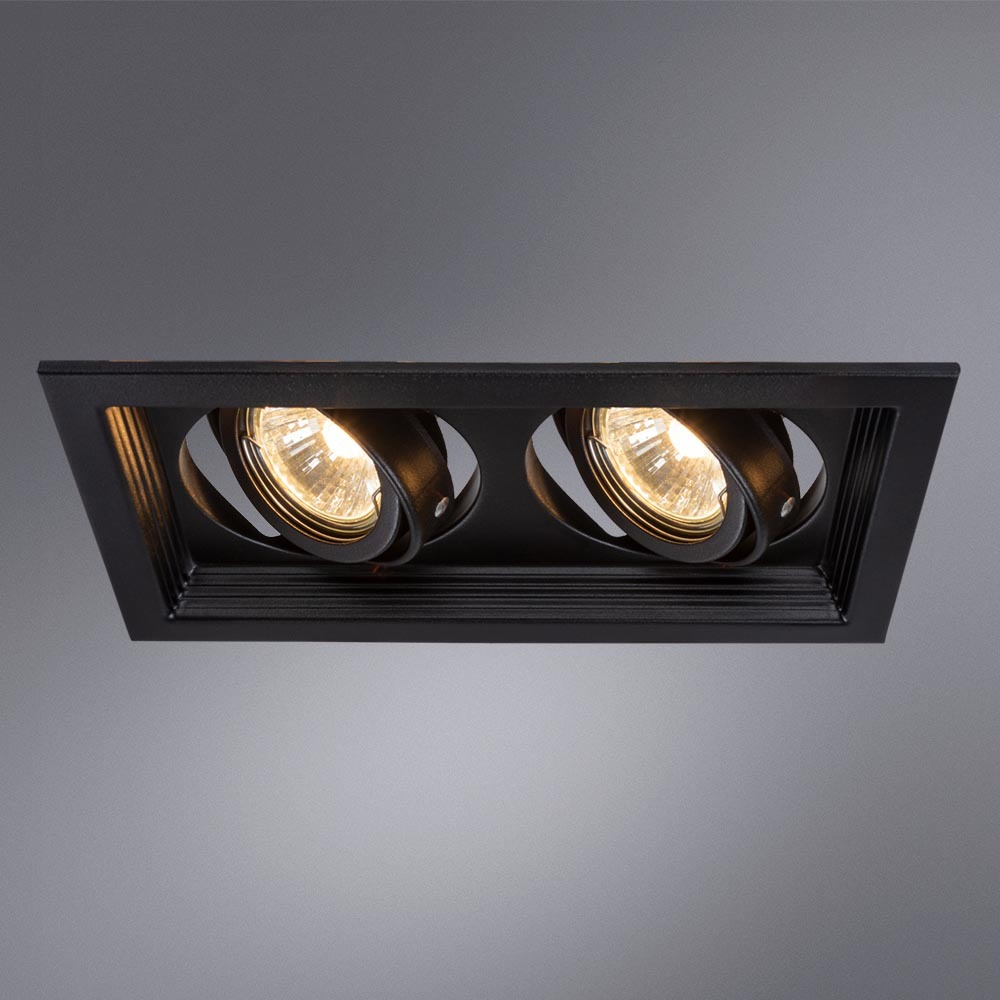 Встраиваемый светильник Arte Lamp A6661PL-2BK