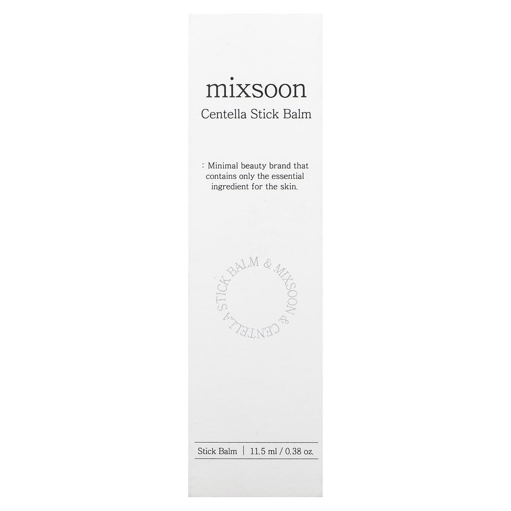 Mixsoon, Бальзам в виде стика с центеллой, 11,5 мл (0,38 унции)