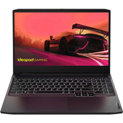 Ноутбук 15.6" IPS FHD Lenovo IdeaPad Gaming 3 15ACH6 black (AMD Ryzen 5 5600H/8Gb/512Gb SSD/3050Ti 4Gb/DOS) 82K2002CRK