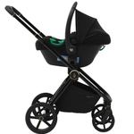 Коляска 4 в 1 Sweet Baby Ricci Air + автокресло Elegante Plus с базой i-Size ISOFIX DK780 Steel Grey (Air)
