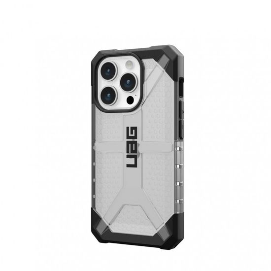 Чехол Uag Plasma для iPhone 15 Pro MAX 6.7", цвет прозрачный (Ice)