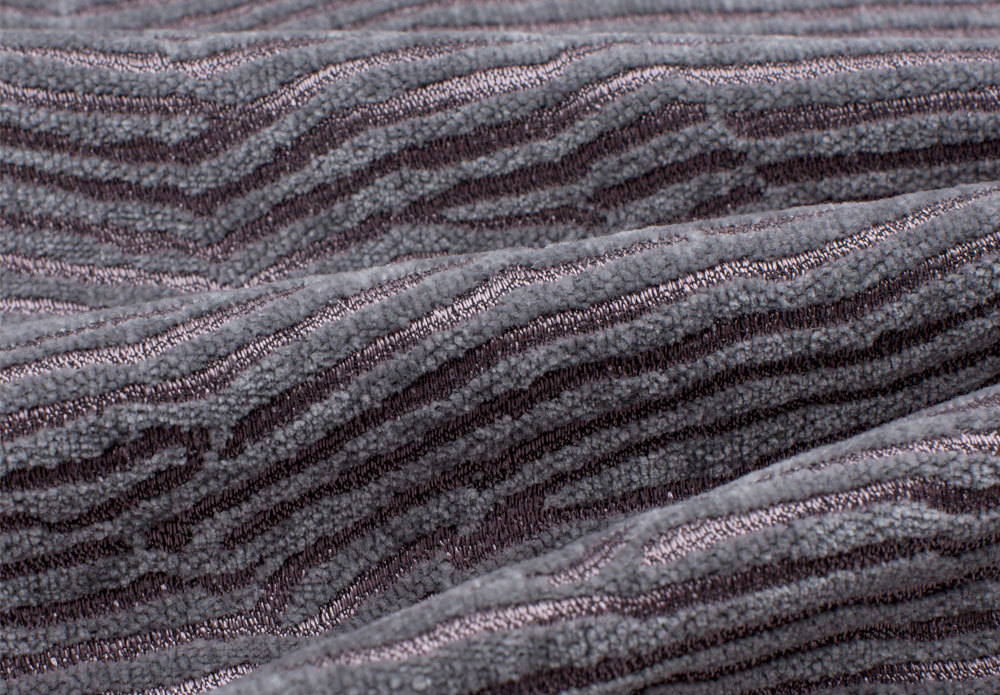 Шенилл Medeya stripe silver-rose (Медея страйп силвер-роуз)