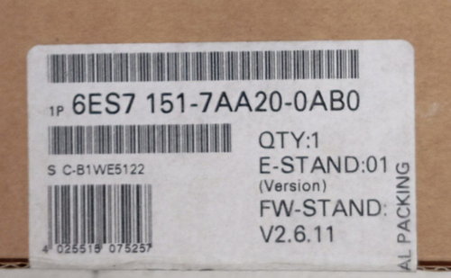 Siemens 6ES7151-7AA20-0AB0 н