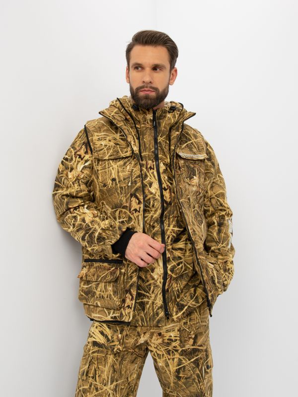 Костюм летний Тайга-3 ткань Твил-Пич цвет Камыш