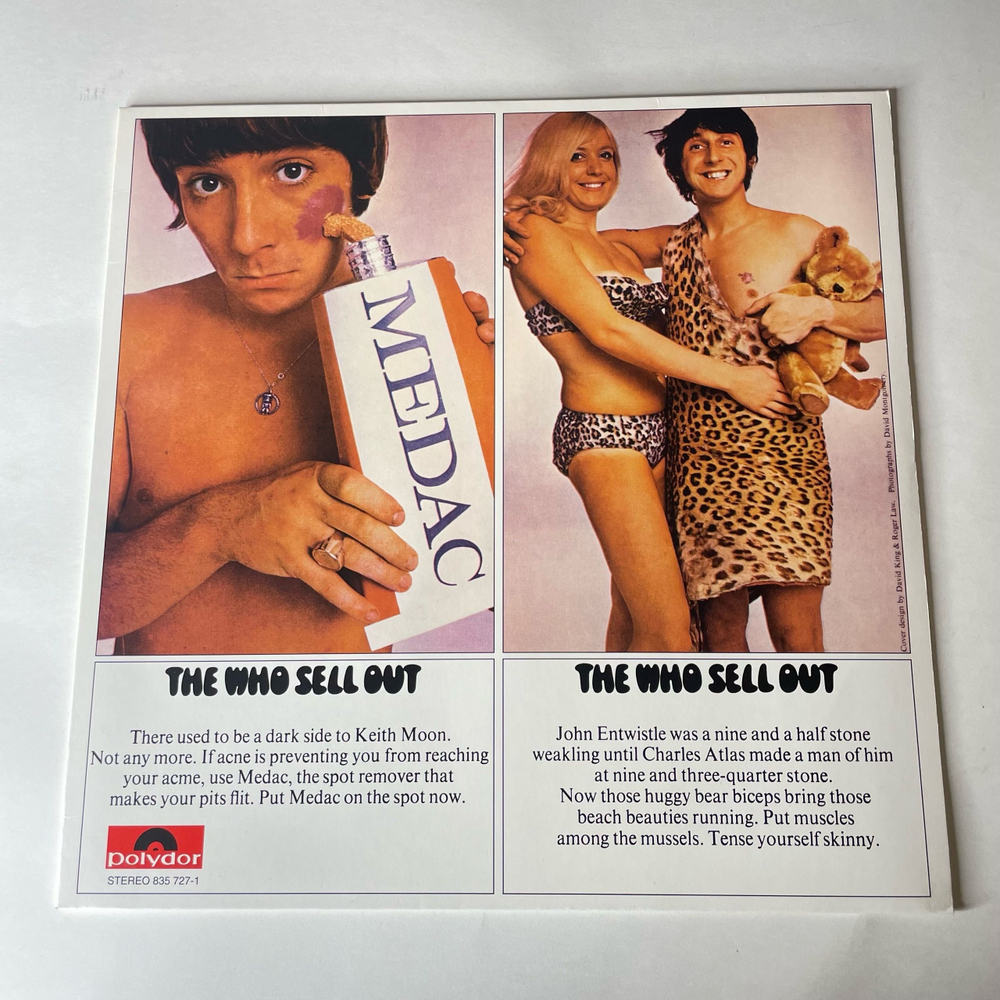 Винтажная виниловая пластинка LP The Who, The Who Sell Out (Европейский Союз 2004)