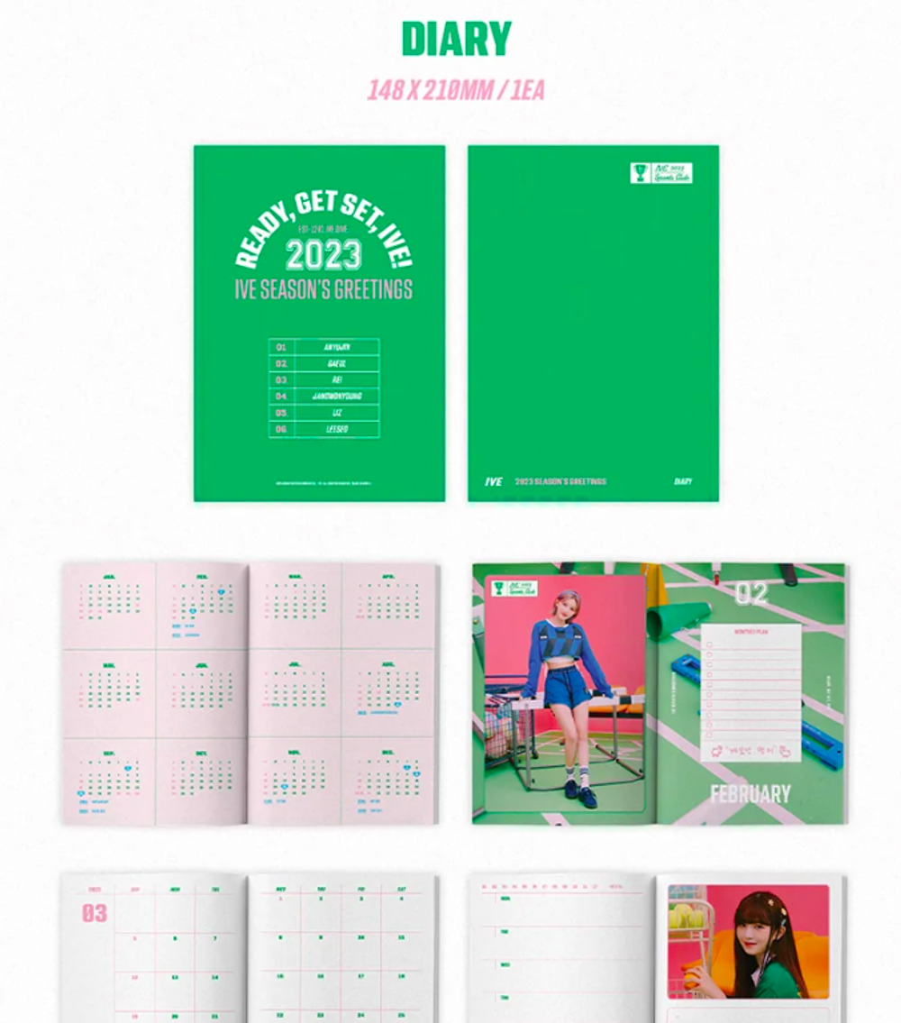 IVE - 2023 Season's Greetings READY, GET SET, IVE!