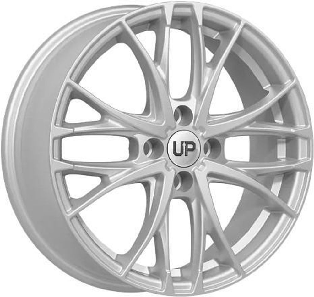 Wheels UP Up111 6x16 4x100 ET 40 Dia 56.6 (silver)