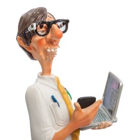 FO-84009 Статуэтка мал. «Программист» (The Computer Expert Forchino)