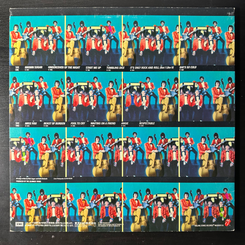 The Rolling Stones ‎– Rewind (1971-1984) Япония 1984г.