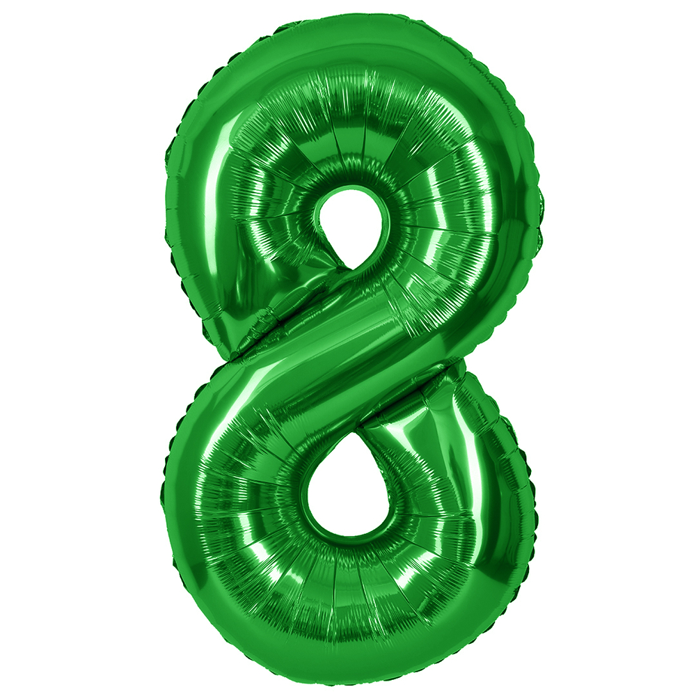 Цифра 8 Зеленый 40" д77