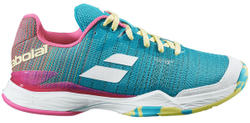 Женские Кроссовки теннисные Babolat Jet Mach II Clay Women - capri breeze/pink