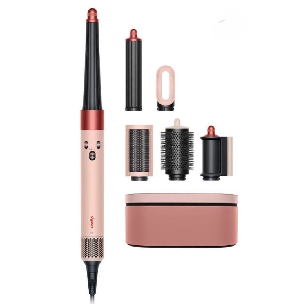 Стайлер Dyson Airwrap i.d. Long HS08 Straight+Wavy, канзан розовый (Kanzan Pink)