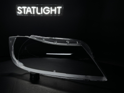 Правое стекло фары BMW E90 2004-2010 Галоген