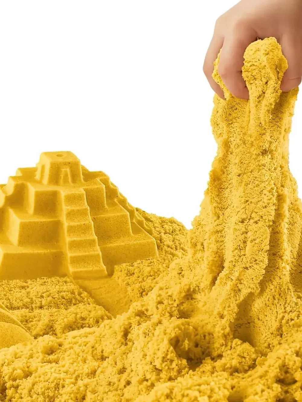 Космический песок, 1 кг, жёлтый