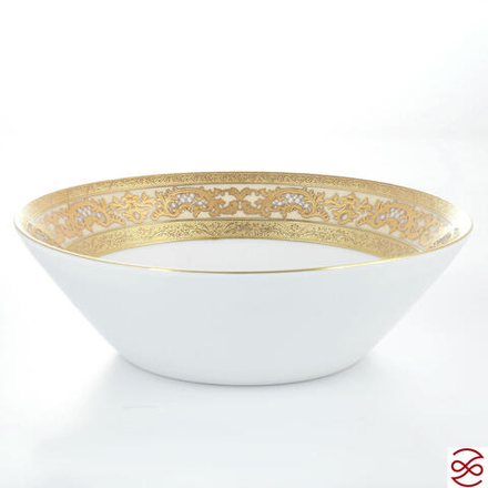 Набор салатников Falkenporzellan Alena 3D Creme Gold Constanza 19 см(6 шт)