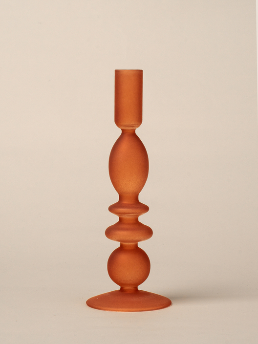 Подсвечник фигурный Терракотовый