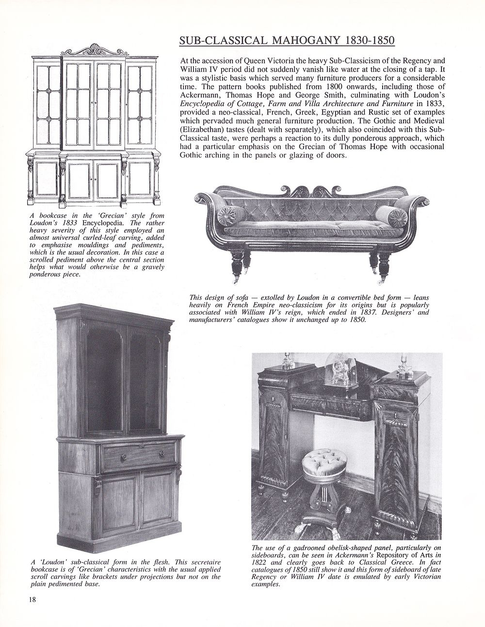 Викторианская и Эдвардианская мебель